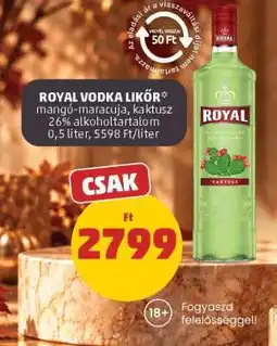 PENNY Royal Vodka Likőr ajánlat