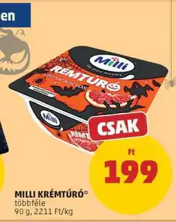 PENNY MILLI﻿﻿ Krémtúró ajánlat
