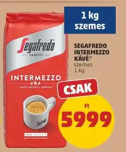 PENNY Segafredo Intermezzo Kávé ajánlat