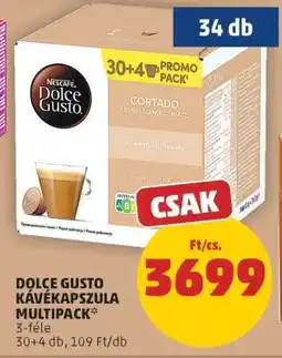 PENNY DOLCE GUSTO KÁVÉKAPSZULA MULTIPACK ajánlat