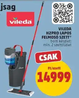 PENNY Vileda H2PrO lapos felmosó szett ajánlat