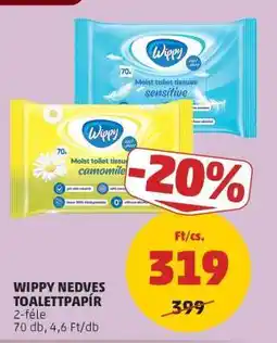 PENNY Wippy Nedves Toalettpapír ajánlat