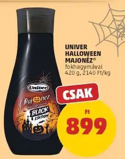 PENNY UNIVER HALLOWEEN MAJONÉZ fokhagymával ajánlat