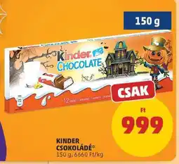 PENNY KINDER Csokoládé ajánlat