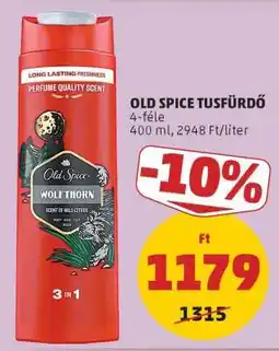 PENNY OLD SPICE Tusfürdő ajánlat