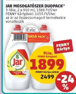 PENNY JAR Mosogatószer Duopack ajánlat