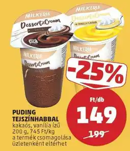 PENNY Puding tejszínhabbal ajánlat