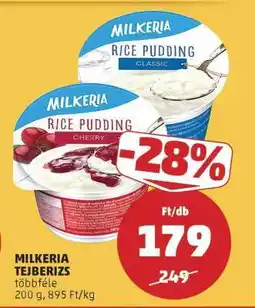 PENNY Milkeria Tejberizs ajánlat