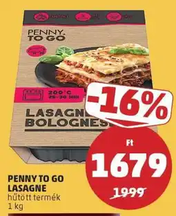 PENNY PENNY TO GO LASAGNE ajánlat
