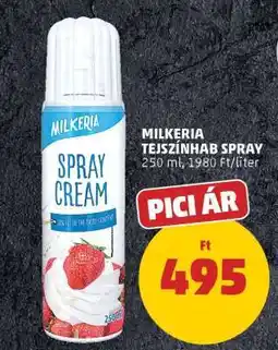 PENNY Milkeria Tejszínhab Spray ajánlat