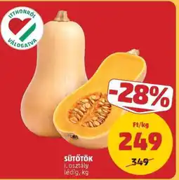 PENNY Sütőtök ajánlat