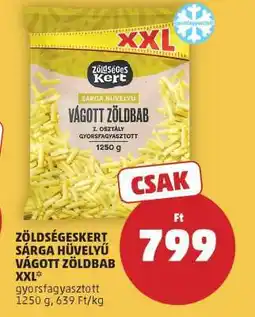 PENNY Zöldségeskert Sárga Hüvelyű Vágott Zöldbab XXL ajánlat
