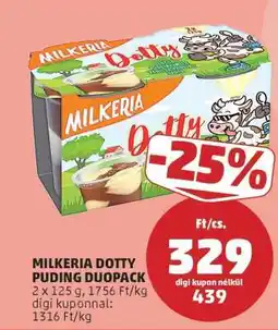 PENNY Milkeria Dotty Puding Duopack ajánlat