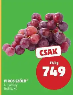 PENNY Piros szőlő ajánlat
