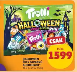 PENNY HALLOWEEN ÉDES SAVANYÚ GUMICUKOR ajánlat