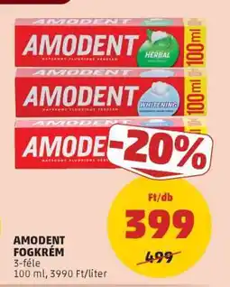 PENNY AMODENT FOGKRÉM ajánlat