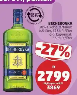PENNY Becherovka ajánlat