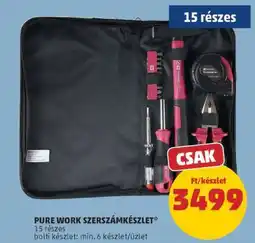 PENNY PURE WORK SZERSZÁMKÉSZLET ajánlat