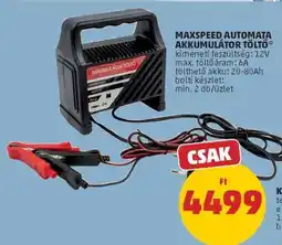 PENNY MAXSPEED AUTOMATA AKKUMULÁTOR TÖLTŐ ajánlat