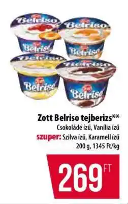 Coop ZOTT Belriso tejberizs ajánlat