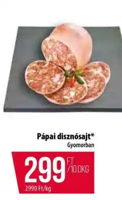 Coop Pápai disznósajt ajánlat