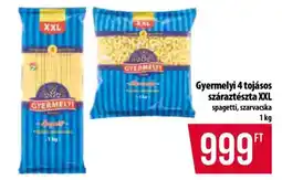 Coop Gyermelyi 4 tojásos száraztészta XXL ajánlat