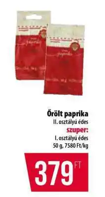 Coop Őrölt paprika ajánlat