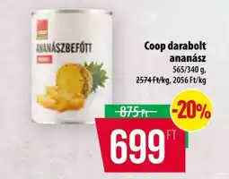 Coop Coop darabolt ananász ajánlat