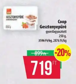 Coop Coop gesztenyepüré ajánlat
