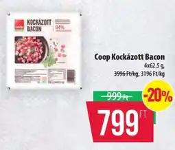 Coop Coop kockázott bacon ajánlat