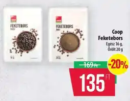 Coop Coop Feketebors ajánlat