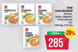 Coop Coop Leves tésztával ajánlat