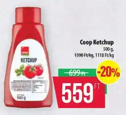 Coop Coop ketchup ajánlat