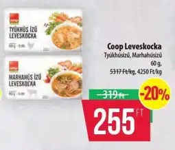 Coop Coop leveskocka ajánlat