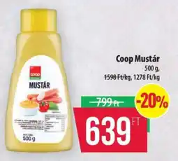 Coop Coop mustár ajánlat
