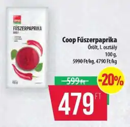 Coop Coop Fűszerpaprika ajánlat