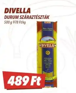 CBA Divella durum száraztészta ajánlat