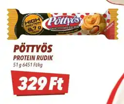 CBA Pöttyös protein rudik ajánlat