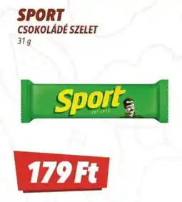 CBA Sport csokoládé szelet ajánlat