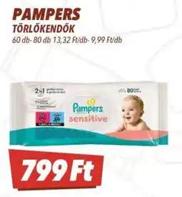 CBA Pampers törölkendők ajánlat