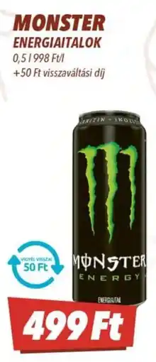 CBA Monster energiailatok ajánlat