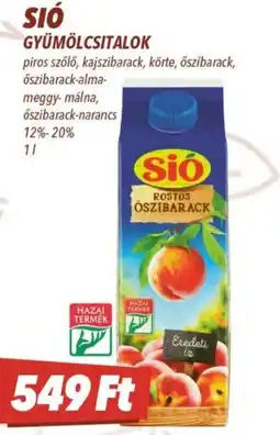 CBA Sió gyümölcsitalok ajánlat
