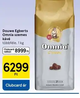 Tesco Douwe Egberts Omnia szemes kávé ajánlat