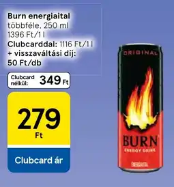 Tesco Burn energiaital ajánlat