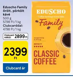 Tesco Eduscho family kávé ajánlat