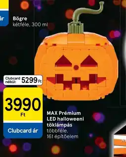 Tesco Max premium led halloweeni toklampas ajánlat