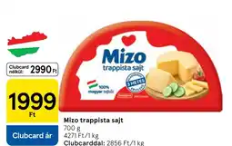 Tesco Mizo trappista sajt ajánlat