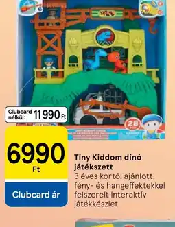 Tesco Tiny Kiddom dínó játékszett ajánlat