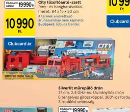 Tesco City tűzoltóautó-szett ajánlat