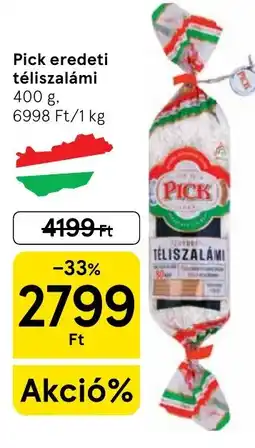 Tesco Pick téliszalámi ajánlat